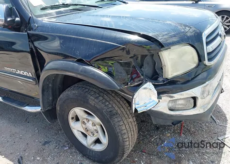 2001 Toyota Tundra Ltd V8 из США, поврежденный, VIN 5TBRT38181S208308